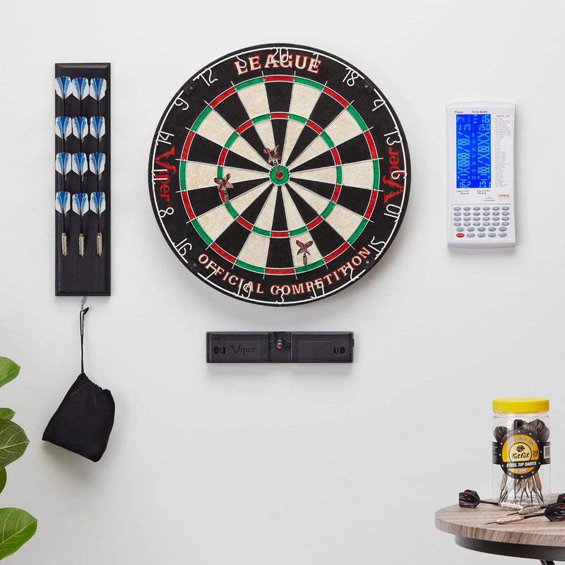 Viper ProScore Digital Dart Scorer Electronic Dartboard Scoreboard for Up to 8 Players, with 40 Games and 655 Game Options, Including Cricket and X01 - Image 1